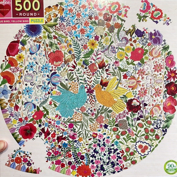 Eeboo 500 round puzzle - Picture 2 of 5